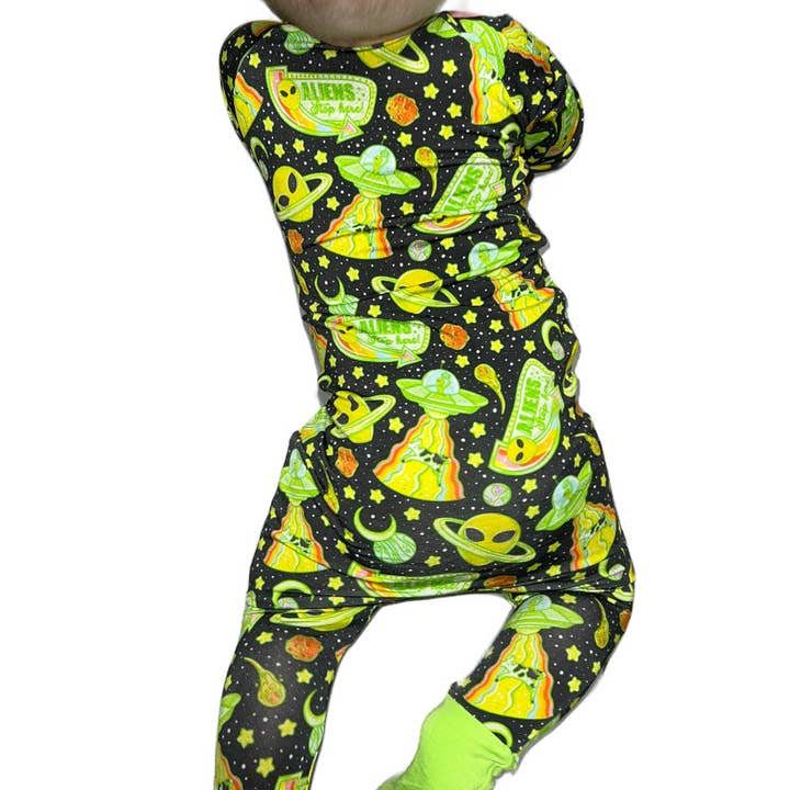 Alien Invasion Sleeper for wholesale by Baby Breath Boutique