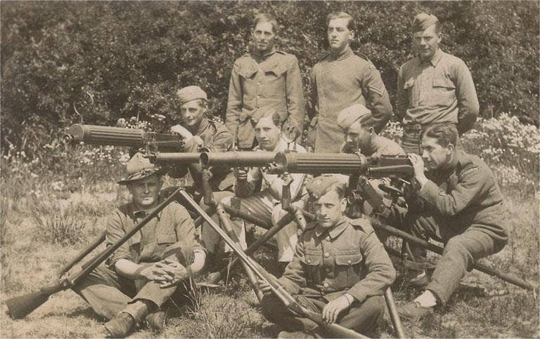 Found Image Press – wholesale Postcard – Postcard AA-340 World War I Doughboys0