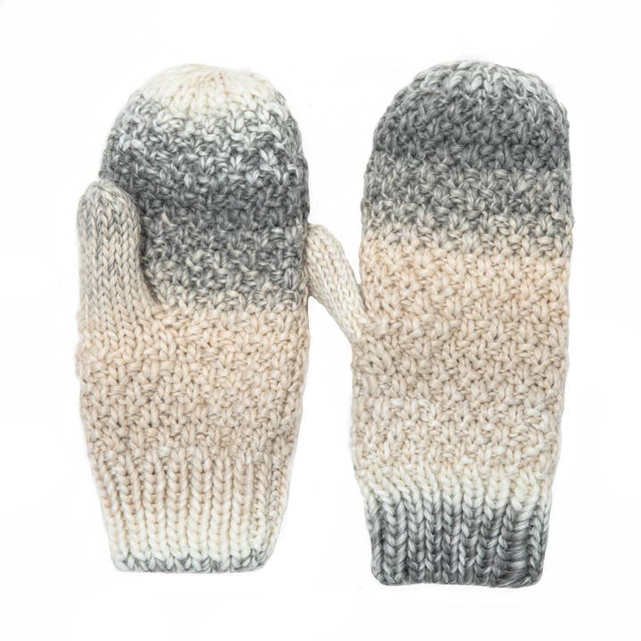 Mitaines Early Rise en blanc pour la vente par Sweet Turns