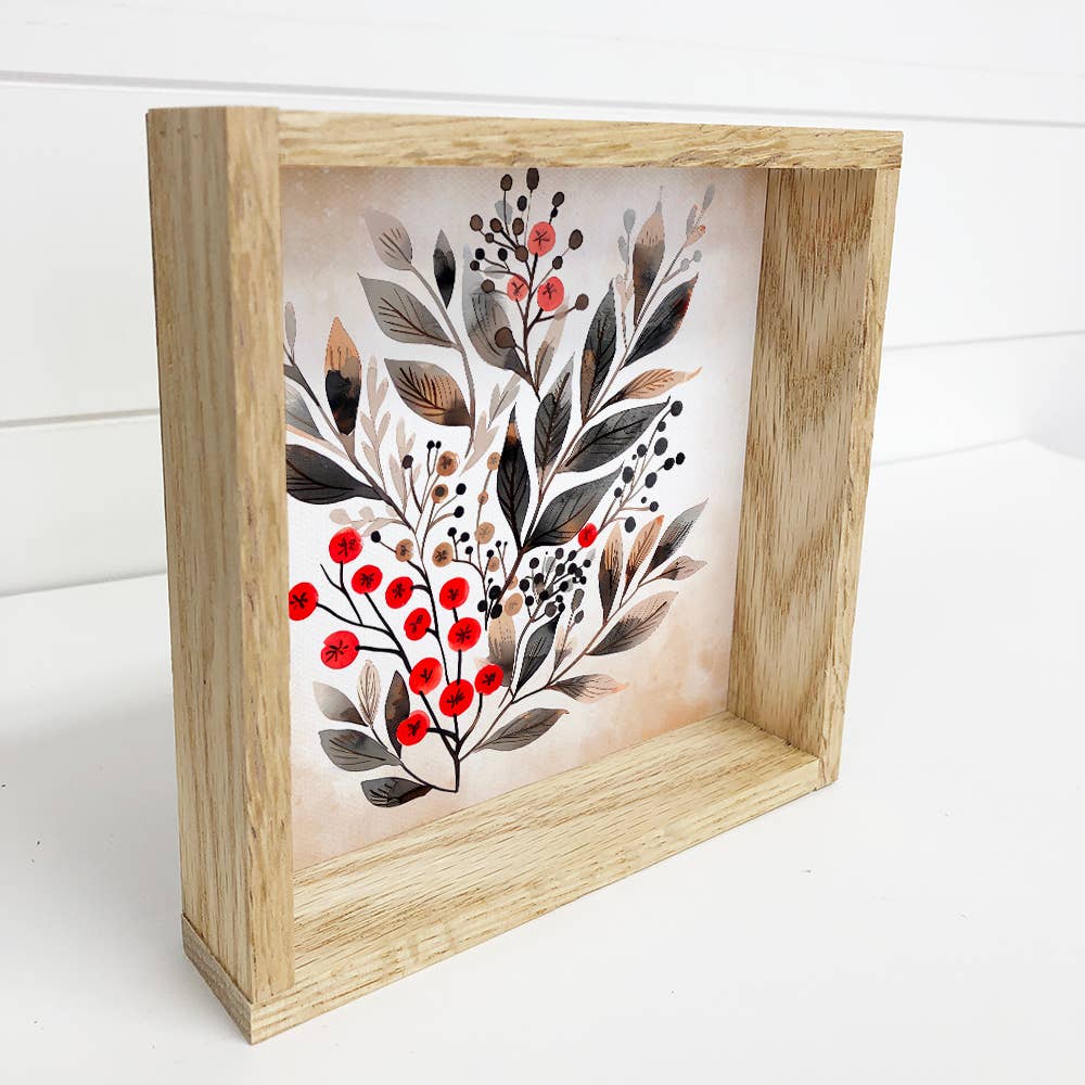 Hangout Home – Engroshandel Vægskilt – Sæt med 8 Scandi Christmas Winter Collection Træskilte8