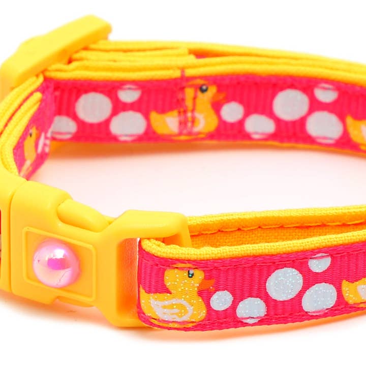 From Pugs to Persians Pet Accessories, LLC - Wholesale Pet collar – Cat - Rubber Duckies Breakaway Cat Collar40