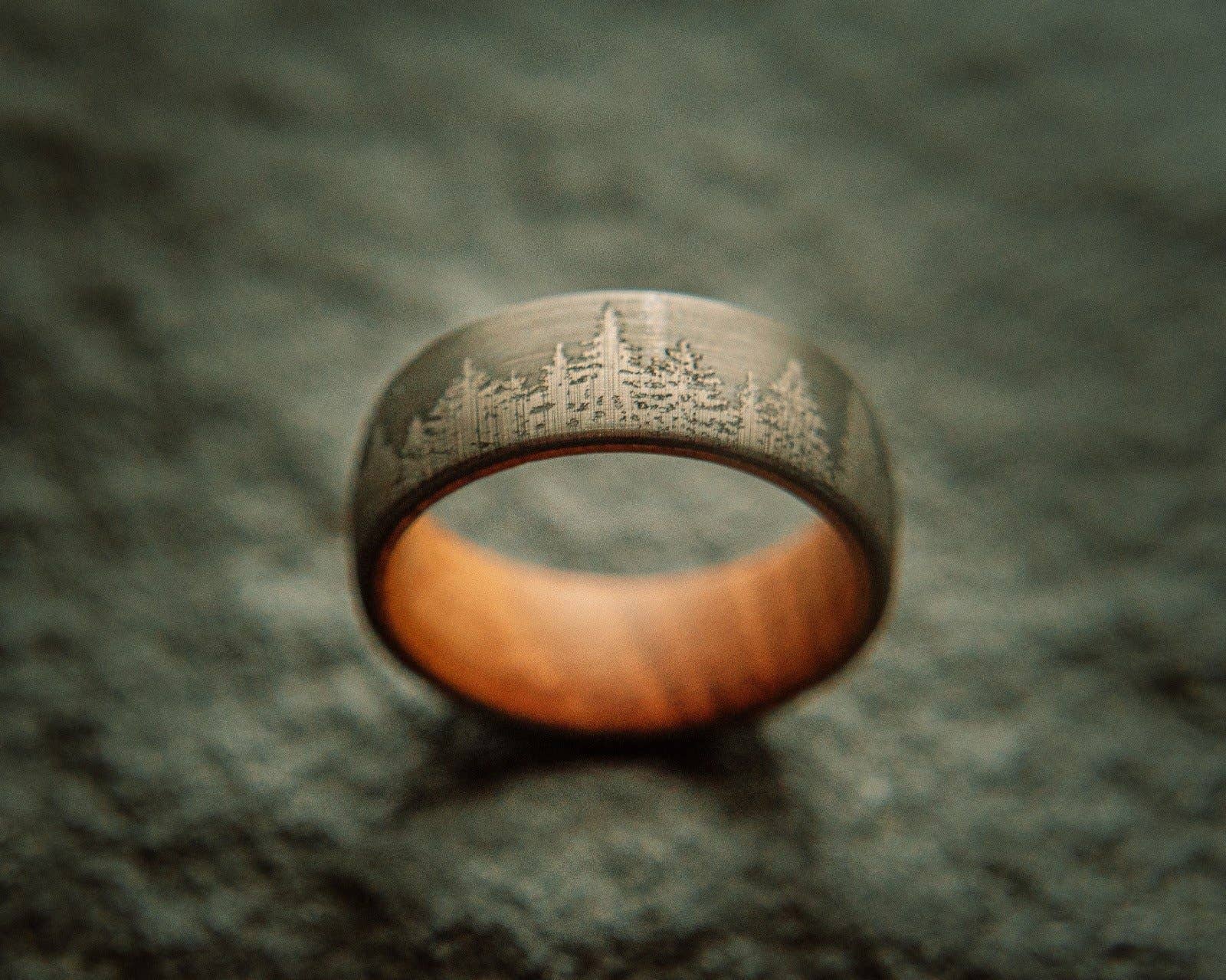 Vintage Gentlemen - Wholesale Band/Stacked Ring - The “Outdoorsman” Ring