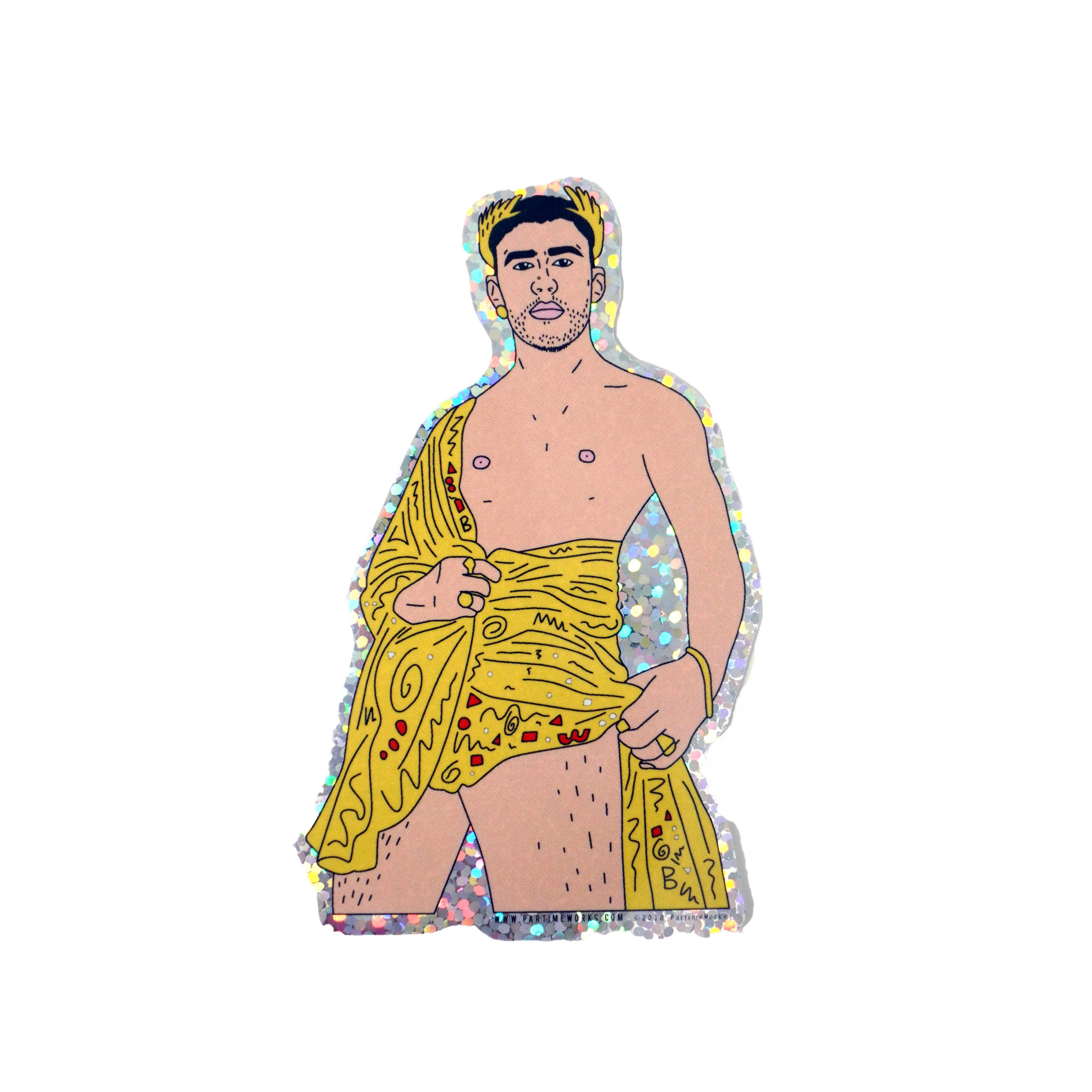 PARTIMEWORKS – wholesale Sticker – El Playboy (Conejo Malo) 3" Sticker1