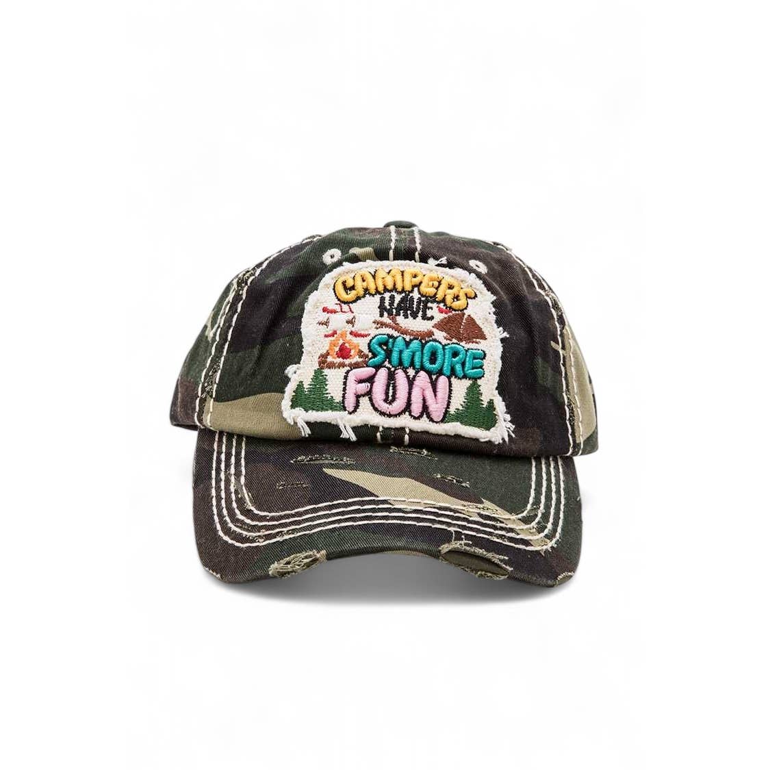 Paperdoll - Wholesale Baseball cap – Unisex - EMBROIDERED CAMPER VINTAGE CAP