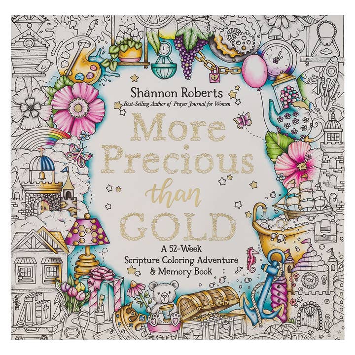 More Precious than Gold Coloring and Adventure Memory Book for wholesale by Christian Art Gifts