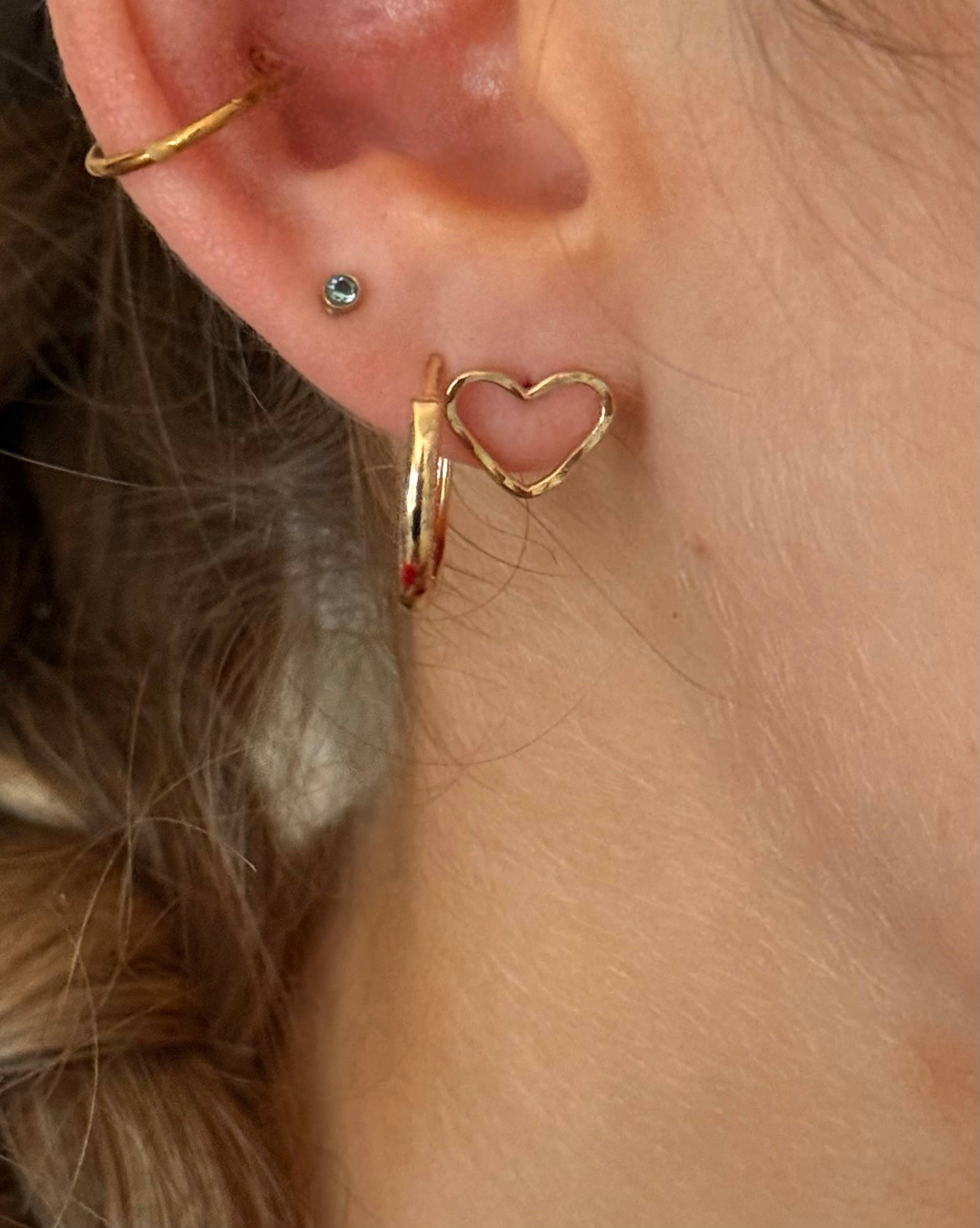 Bonnie Boardman Jewelry - Wholesale Stud/Post Earrings - Petite Heart Stud Earrings2