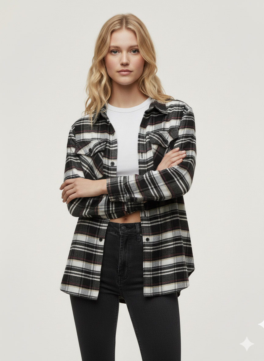   Hawks Bay Super Soft Long Sleeve Flannel Shirts for wholesale on Faire1