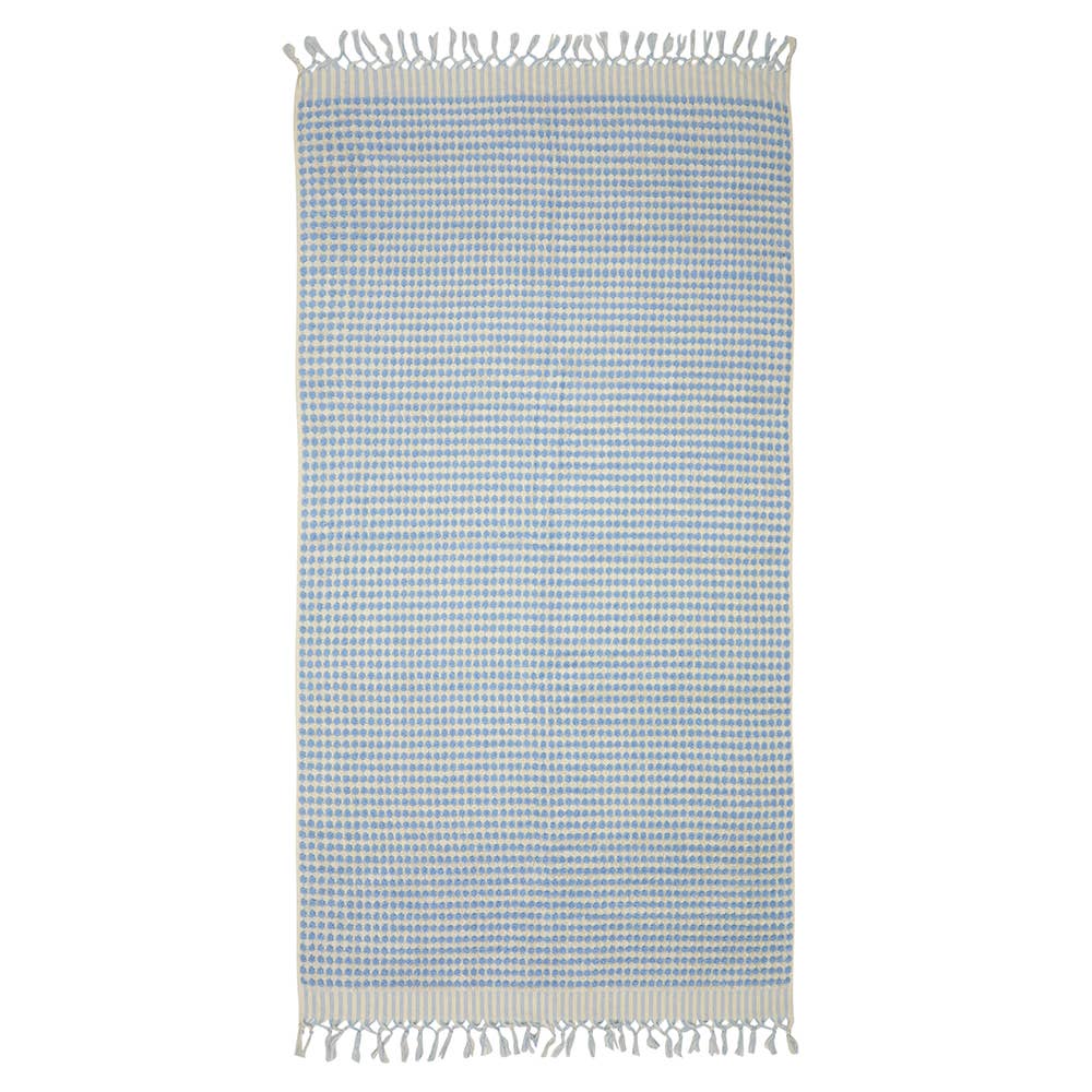 Kikoya - Wholesale Bath Towel - Pompom Bubble Handloom Bath Turkish Towels Farmhouse Decor14