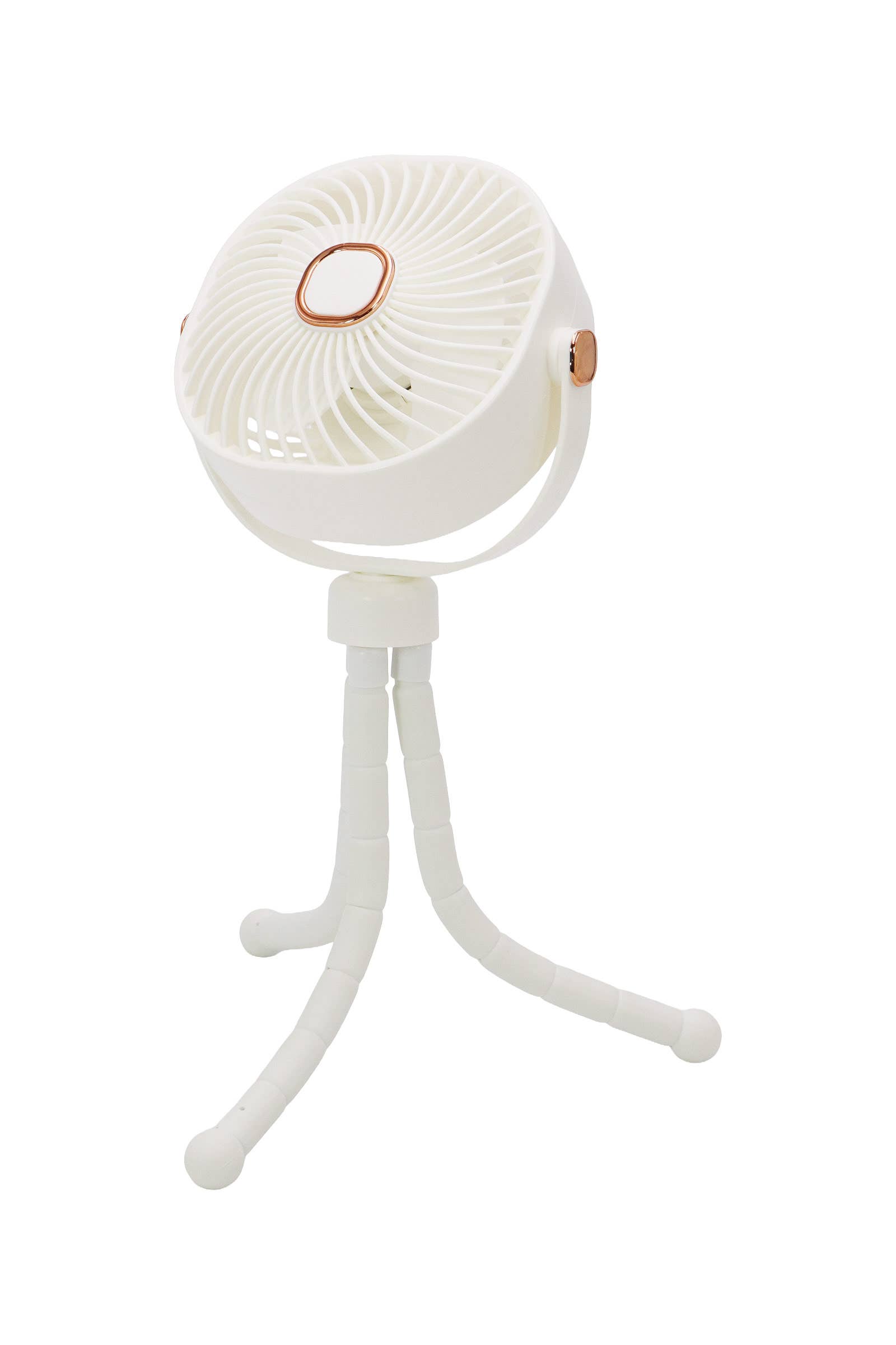 ASSORTED Matte Pastel Led Flexible Leg Electric Fan for wholesale on Faire1