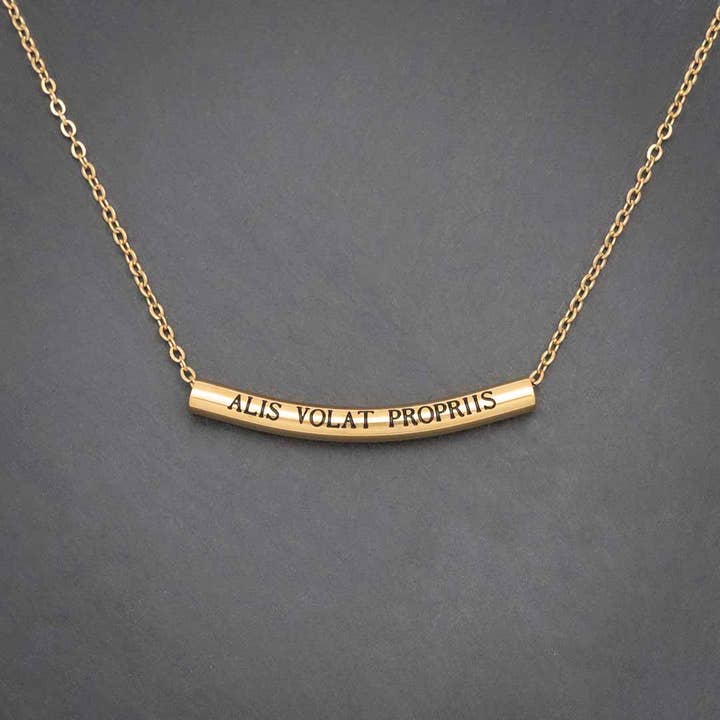 ALIS VOLAT PROPRIIS Necklace for wholesale by Boutique Academia