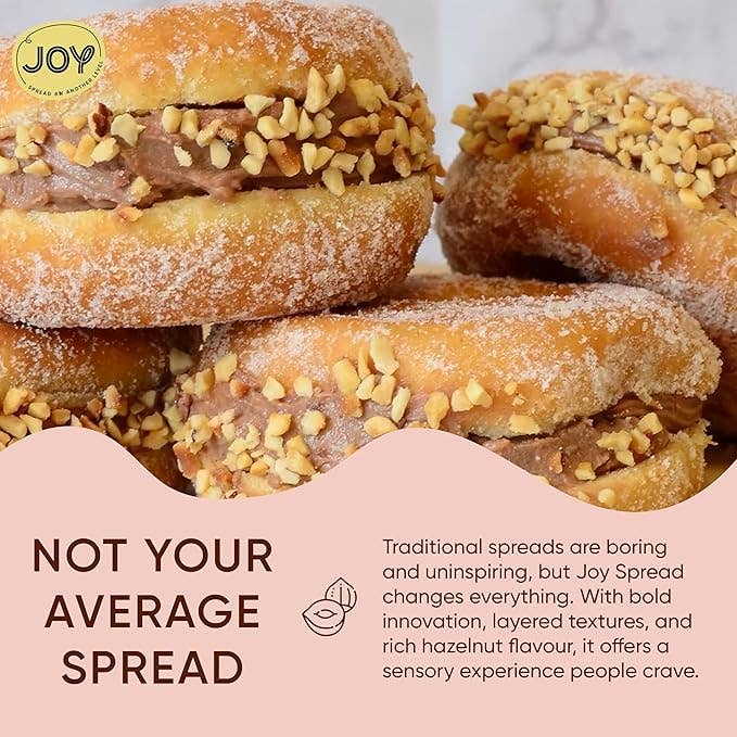 Joy - Wholesale Notenboter - Knapperige hazelnootpasta met chocolade3