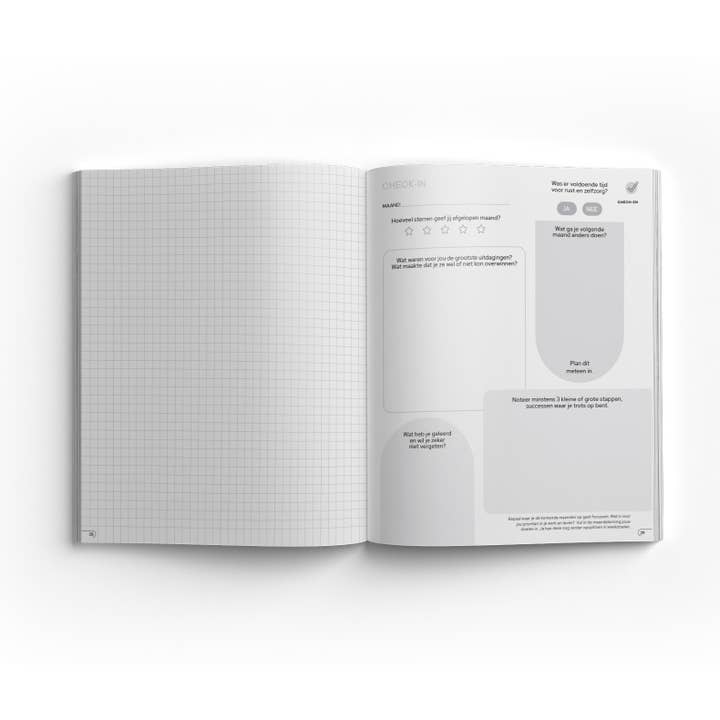 Get Your Flow - Wholesale Planner - Undated planner Crazy Curves Medium8