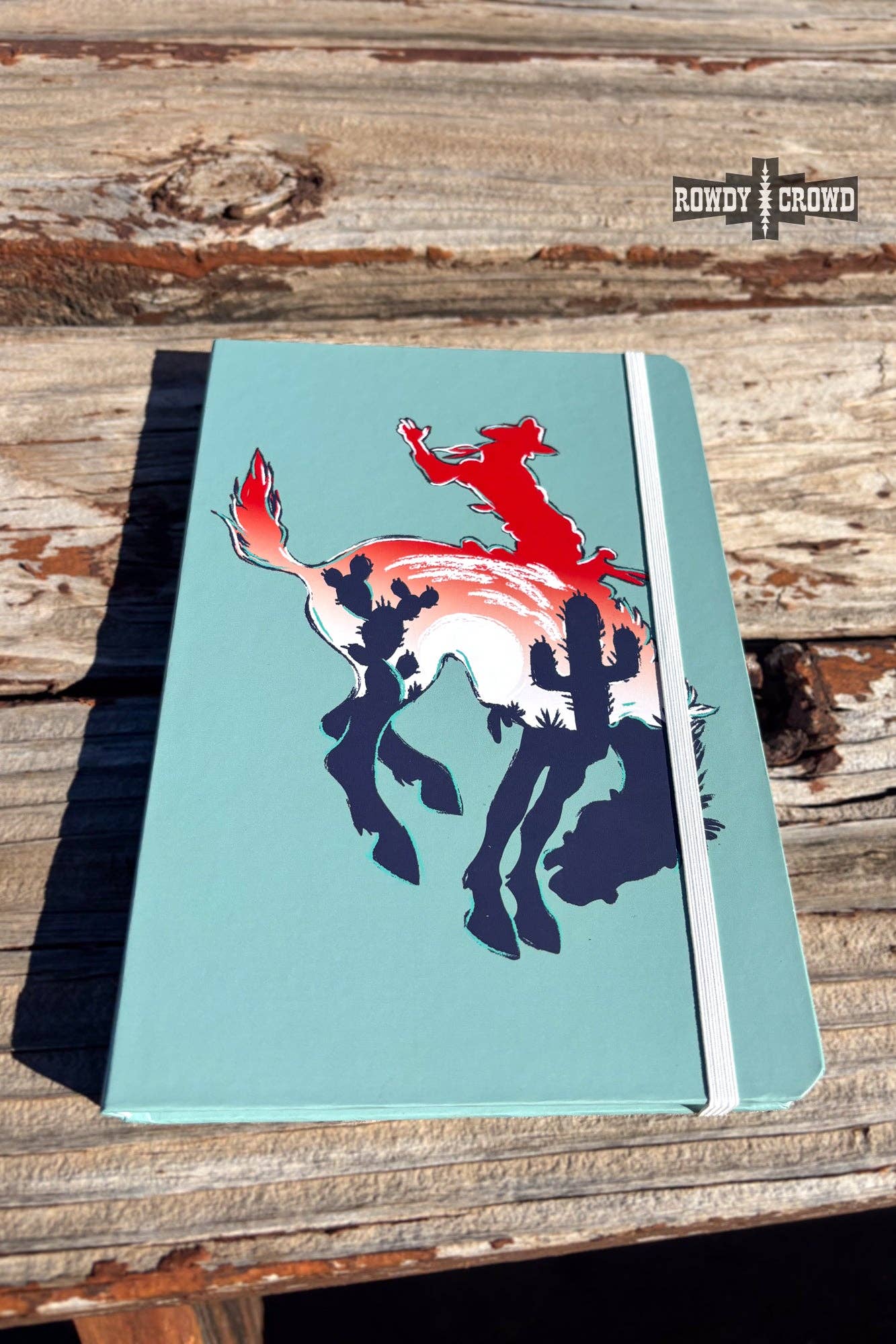 Rowdy Crowd Clothing - Wholesale Notebook - Saguaro Cowboy Notebook2