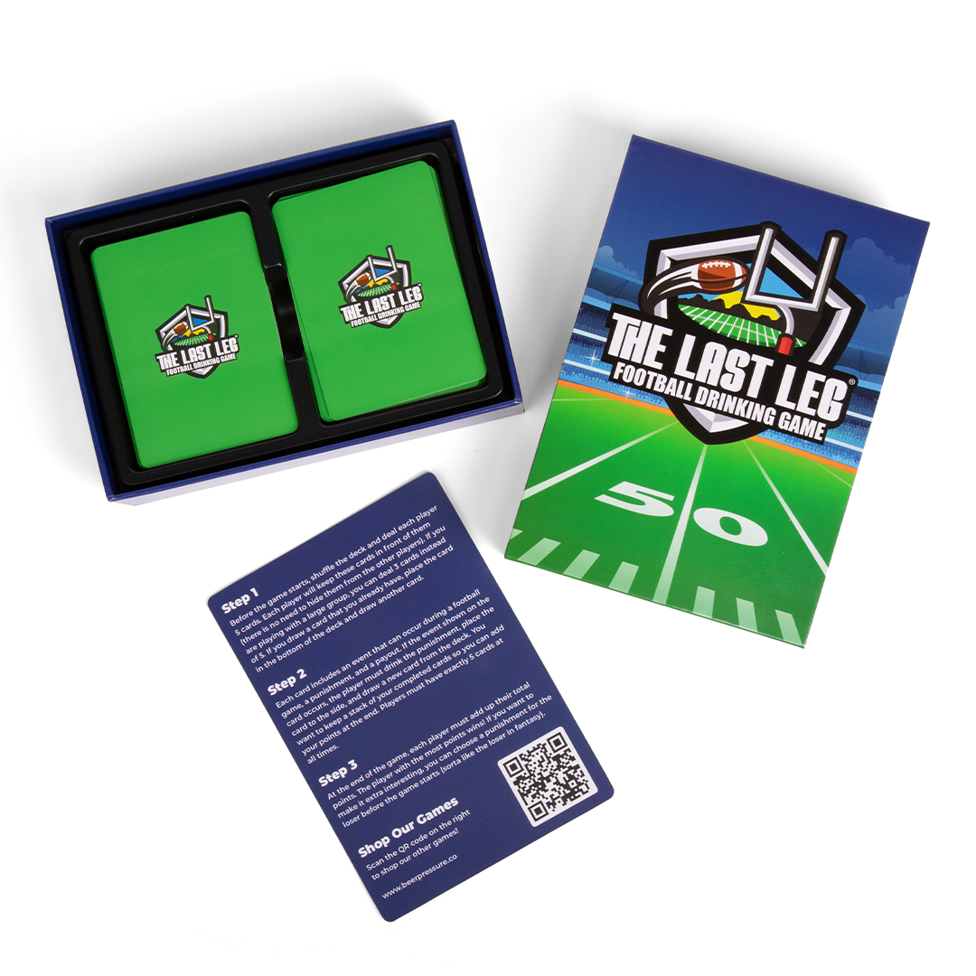 Beer Pressure - Wholesale Card Game - The Last Leg: Football Drinking Game7
