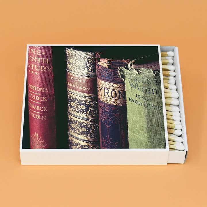 Long Matches, Luxury Matchbox, White, No04 for wholesale by UniqueGiftsAG