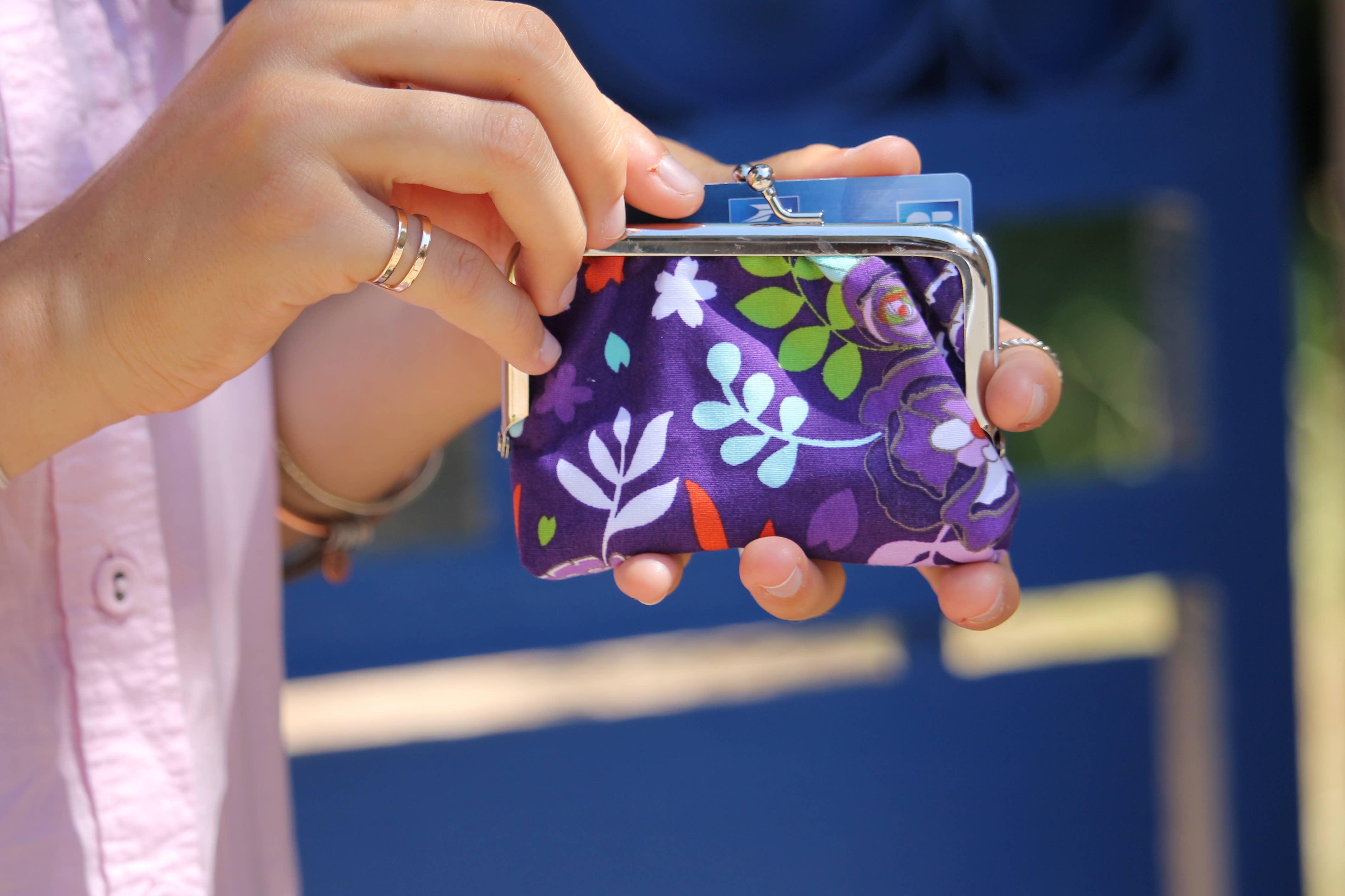 Sabrina Trefle - Vente Porte-monnaie – femme - Porte-monnaie Ally bohème4