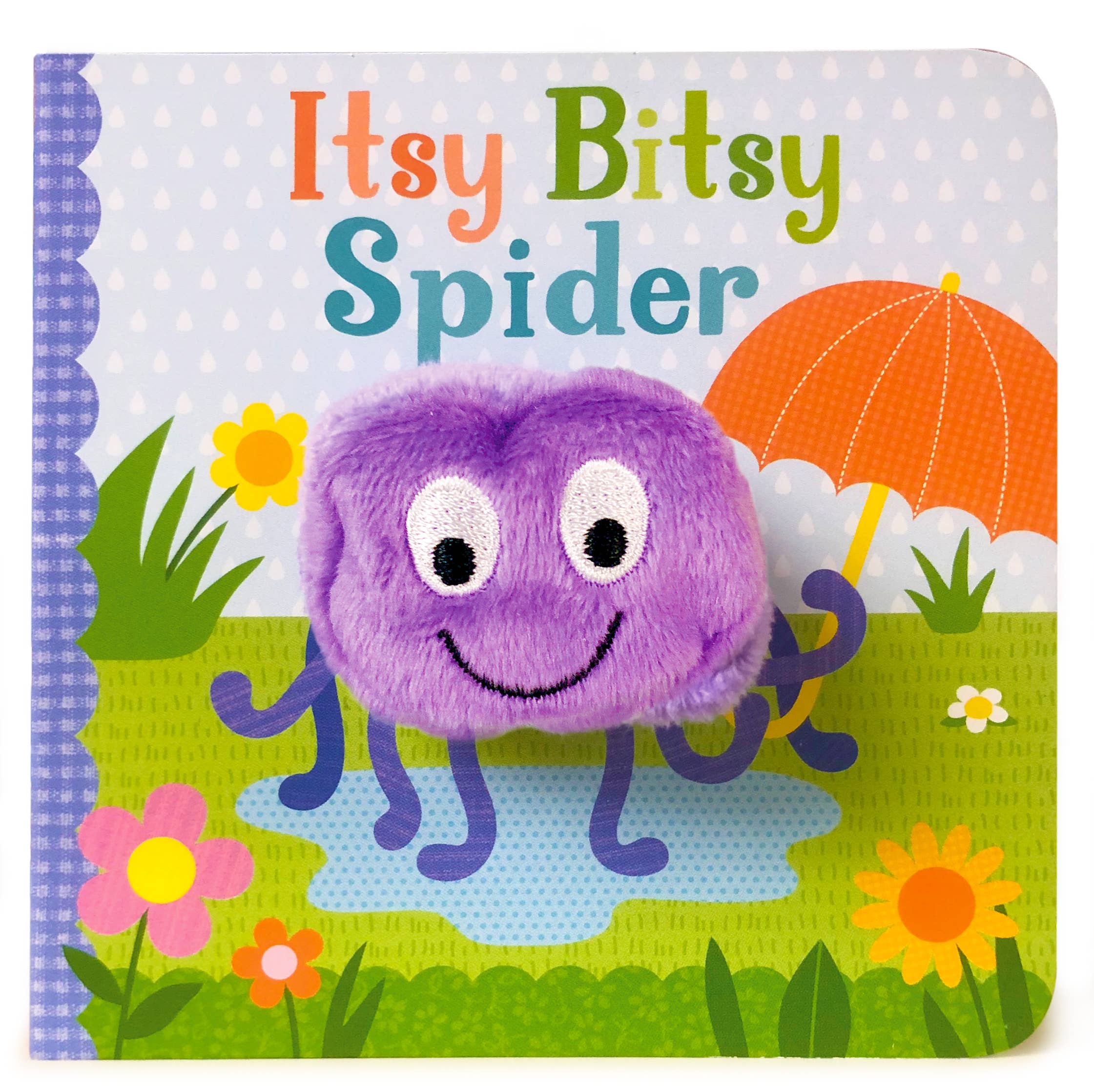Cottage Door Press - Vente Baby & Toddler Book (0-2) - Livre de marionnettes Itsy Bitsy Spider Nursery Rhyme Finger0