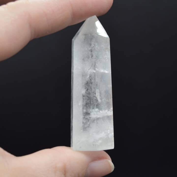 Calder Crystals - Wholesale Spiritual Stone/Crystal - Clear Quartz Crystal Point, Tower, Wand - Choose Size8