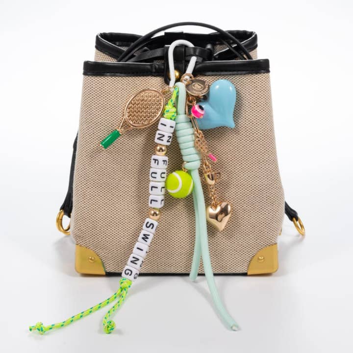 In Full Swing Bag Charm for wholesale by Miami Chains & Co.