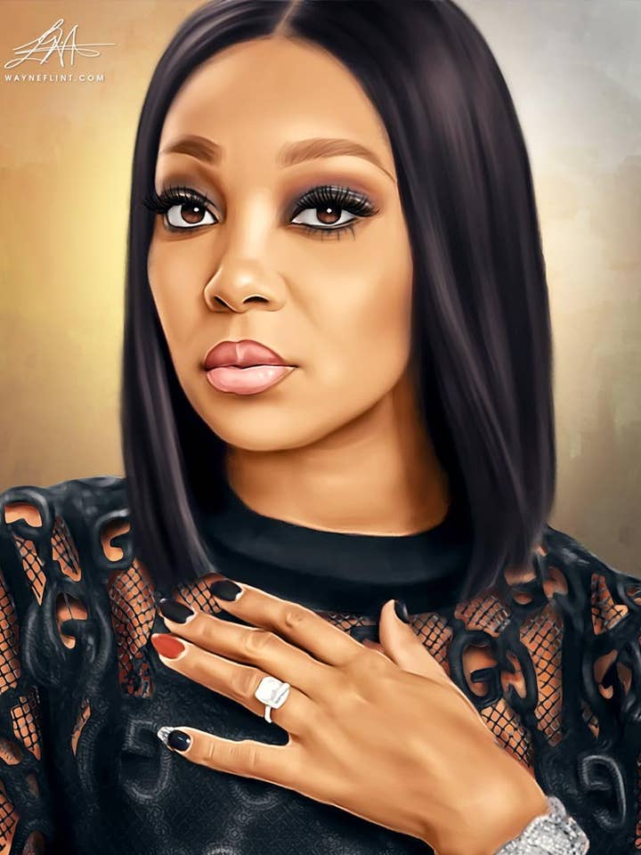 Monica Digital - Pittura a olio per la vendita all'ingrosso da parte di Wayne Flint Digital Portraits