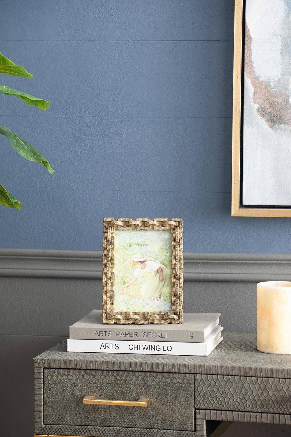 A&B Home Group Inc. – wholesale Picture frame – 6x8" Frame For 5x7" Photo - Gold0