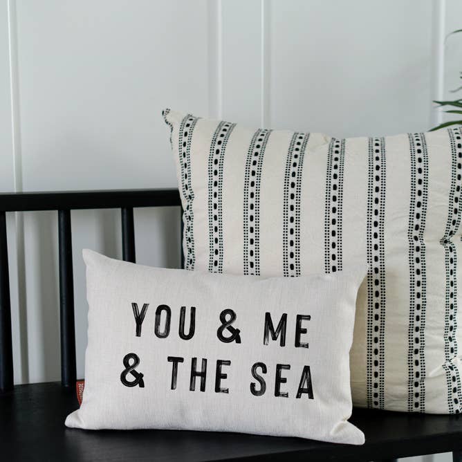 521handmade – wholesale Dekorativ kudde – Strandkudde - Du & Jag & Havet4