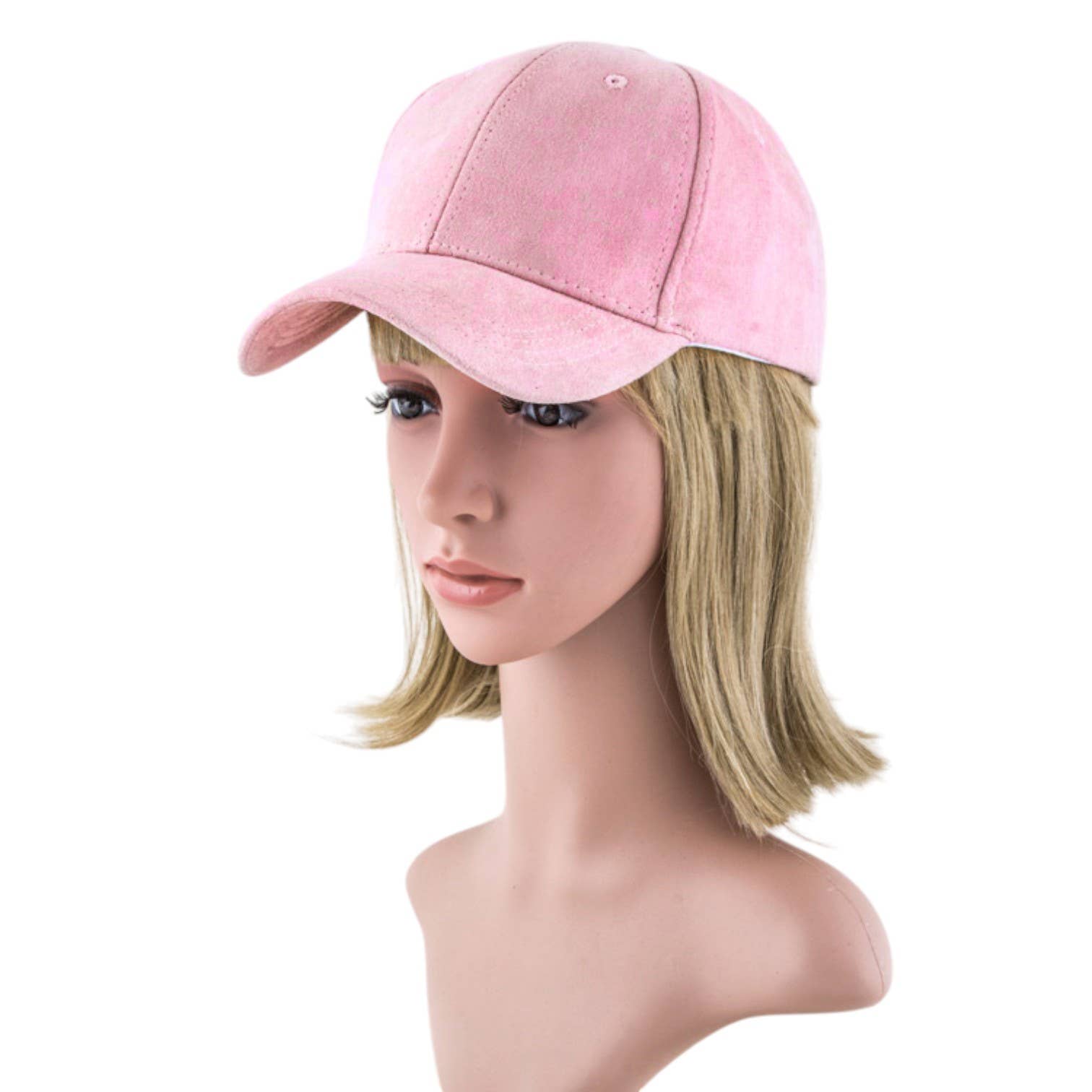 LA Jewelry Plaza - Wholesale Baseball Cap - Women's - Fashion Suede Cap5