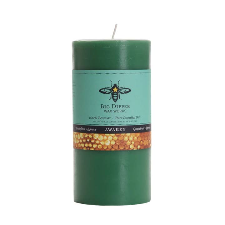 Big Dipper Wax Works - Wholesale Pillar Candle - Beeswax Pillar Candles – Aromatherapy – 3 Sizes, 9 Scents5