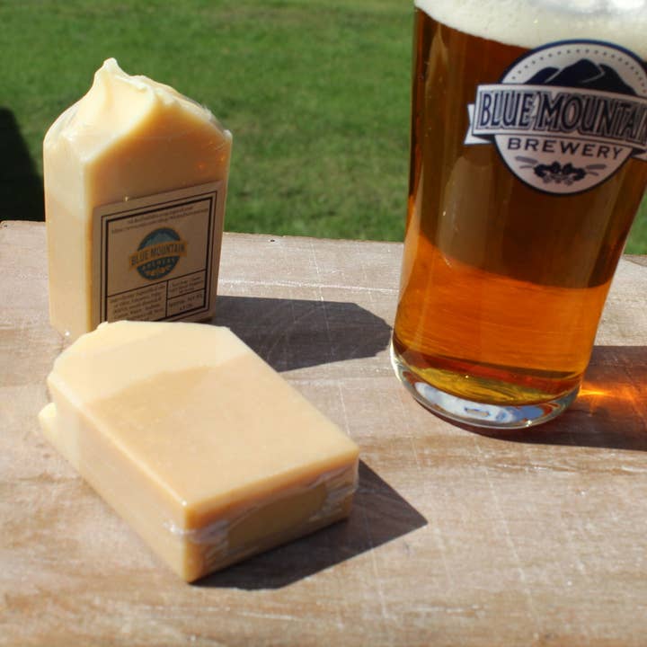 Wicked Bubbles LLC - Wholesale Bar Soap - Classic Lager Beer soap-Blue Mountain Brewery2