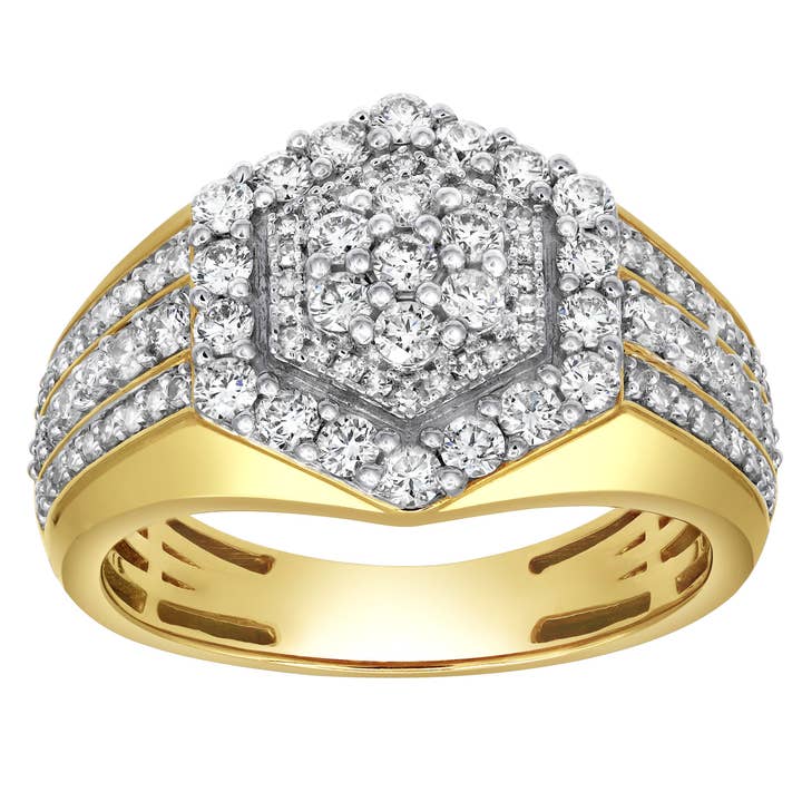 World Champ Diamond 1.45 (ct. wt.) 14K Yellow Gold Ring for wholesale by LuvMyJewelry (LMJ)