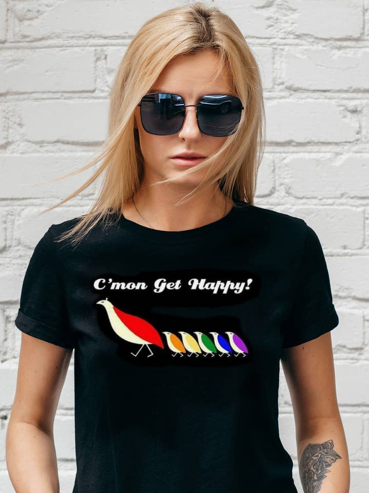 C'mon Get Happy T-shirt - Partridge Family Tee für den Großhandel von FletcherTees