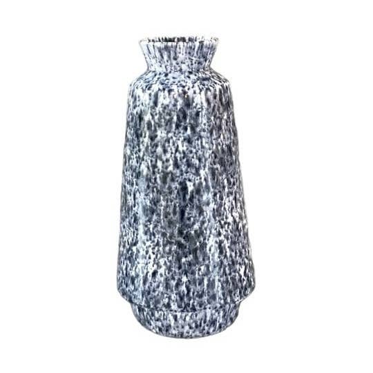 Mori vase reactive blue for wholesale by Ceramics Limburg