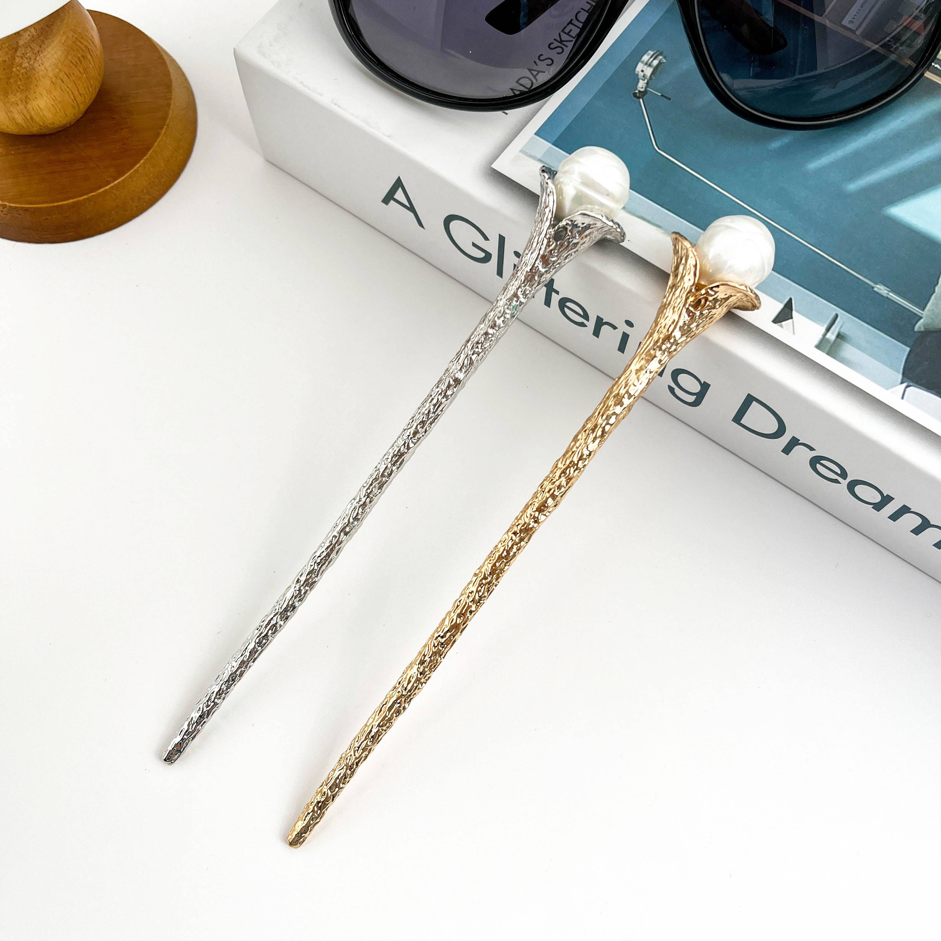 SoapElenGlen - Wholesale Haarspeldje - Haarspeld van parelmetaal3