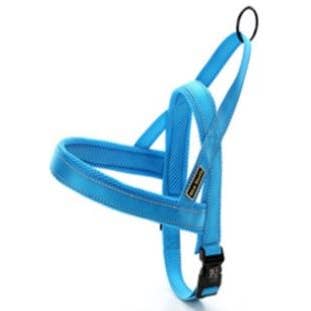 Harnais à ajustement rapide par-dessus la tête - Bleu pour la vente par MVPDOGS.com