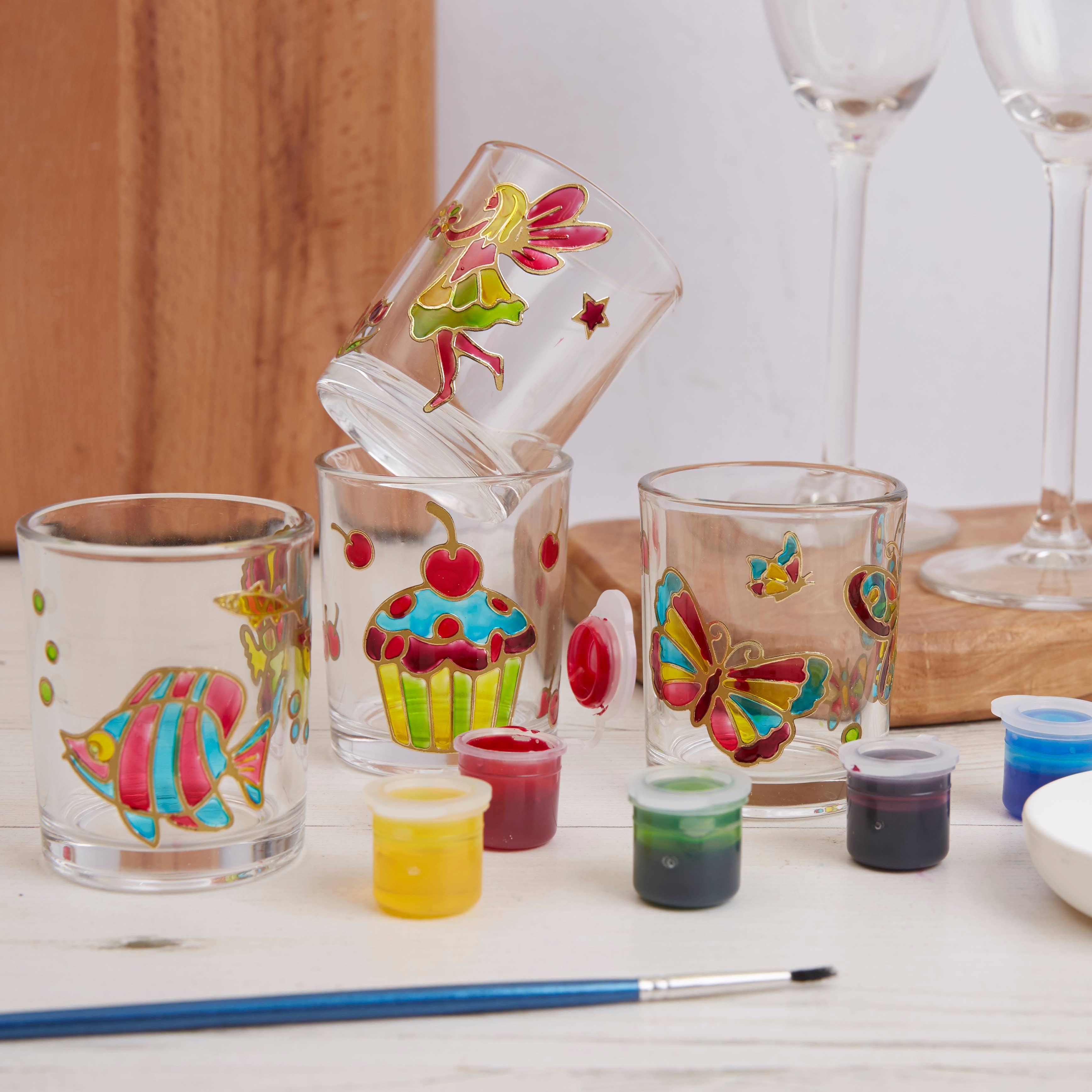 West Design Products - Wholesale DIY craft kit - House of Crafts Creative Glass Painting Kit4