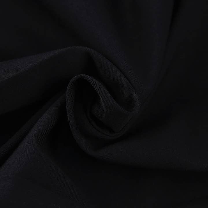 Marayn - Wholesale Pants - Women's - Black WideLeg Trousers High Waist Flowy Modern Fit26