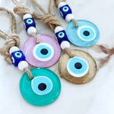Evileyefavor - Wholesale Decorative tassel/wall drop - Minimal Evil Eye Bead, Protection Evil Eye Home Gift