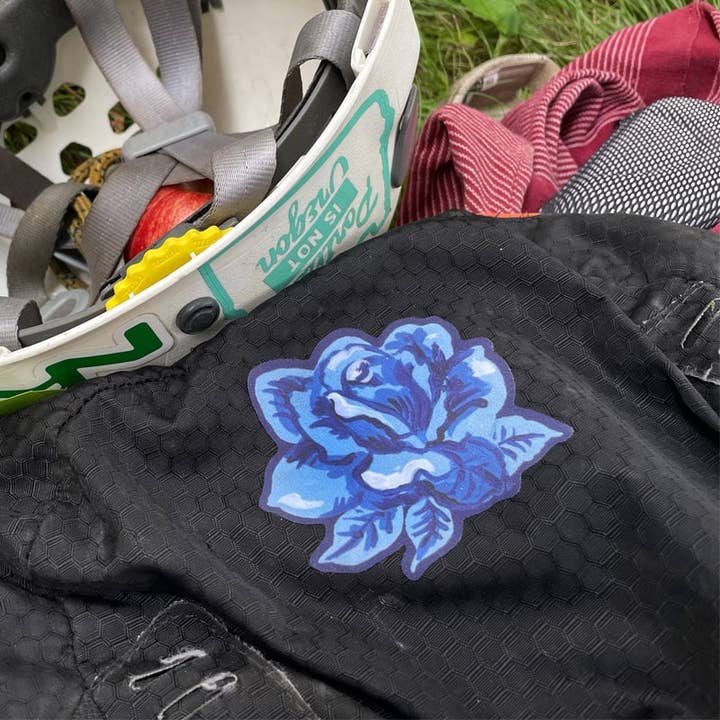 Noso Patches - Wholesale Patch - Blue Rose1