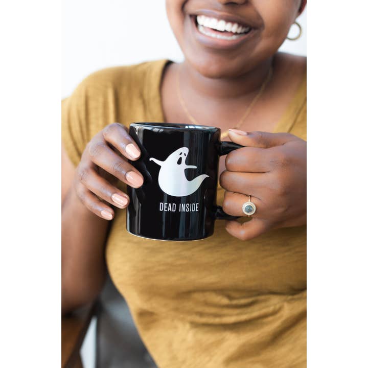 Pearhead - Wholesale Coffee Mug - Dead Inside Halloween Mug2