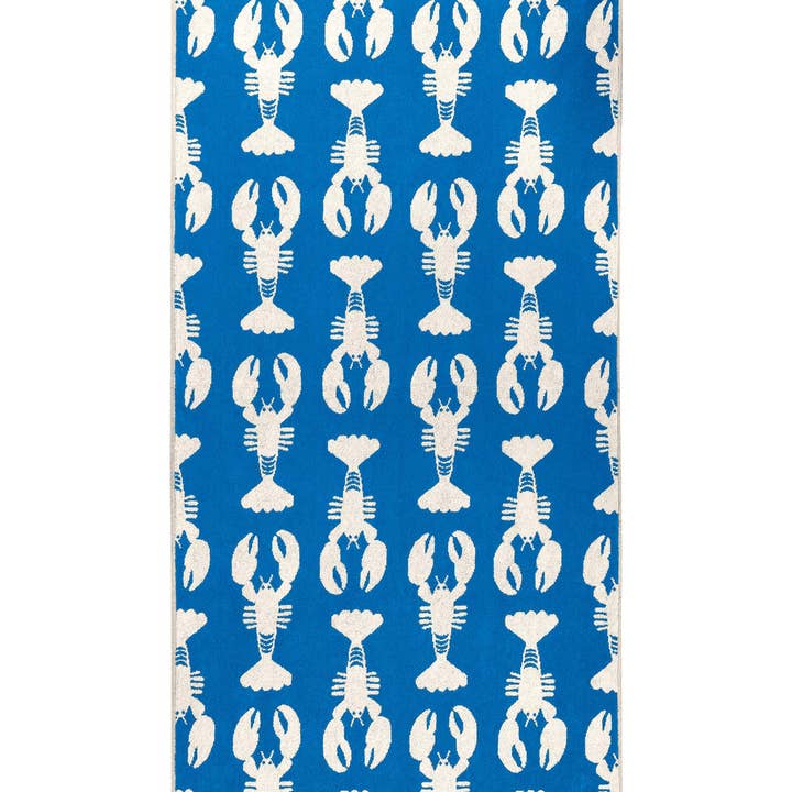 Anorak - Wholesale Hand Towel - Anorak Lobster Blue Organic Cotton Hand Towel