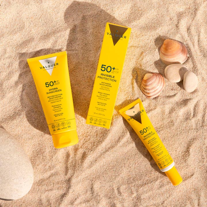 Valquer Laboratorios - Wholesale Sunscreen - Invisible Solar Facial Pack + Hydra SPF 50
