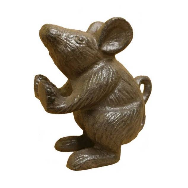 Juego de 2 - Ratones de hierro fundido para libros de 5 pulgadas para venta al por mayor de Hampton Nautical