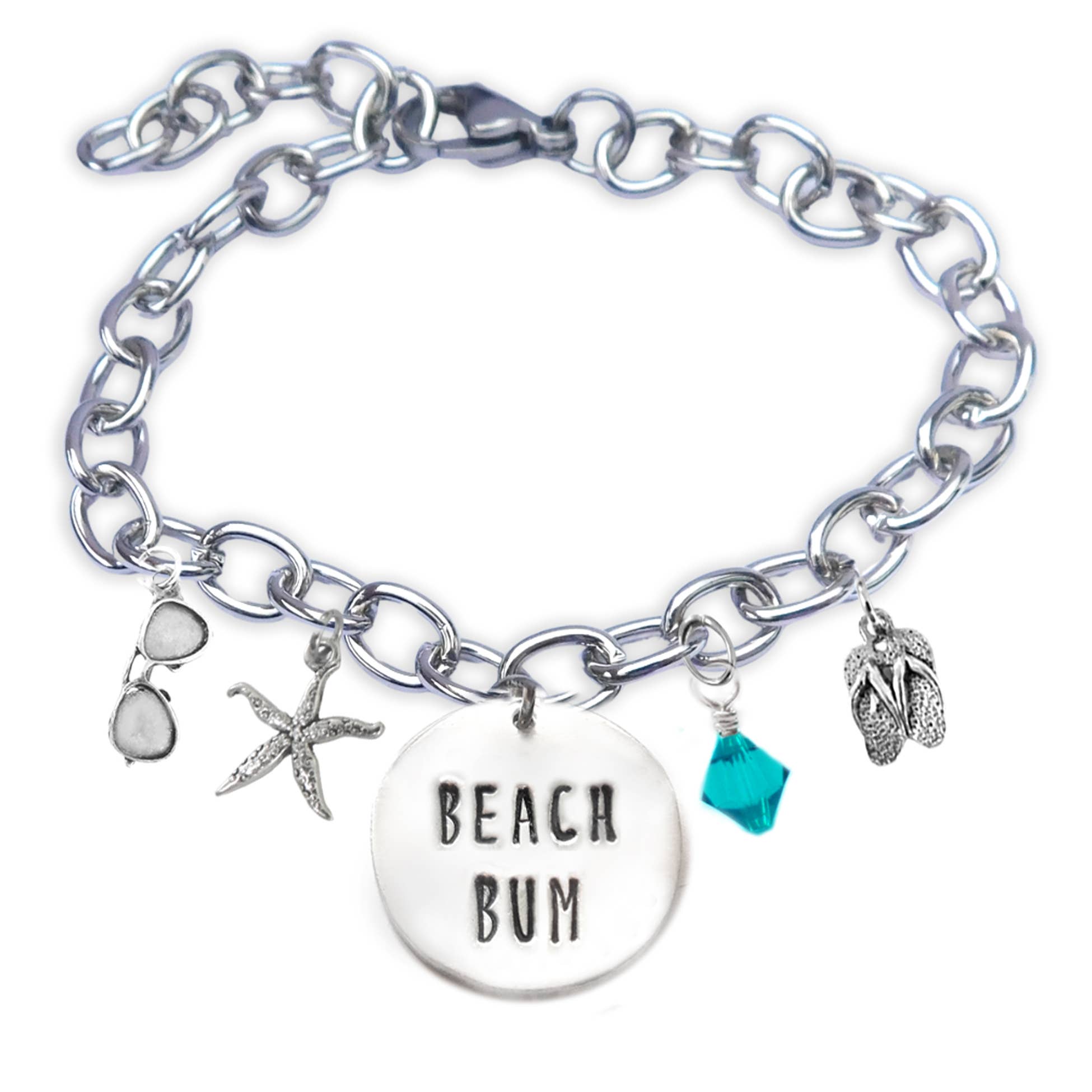 The Sassy Apple – Pulseira com pendente por atacado – Pulseira de fonte Beach Bum Skinny Caps6