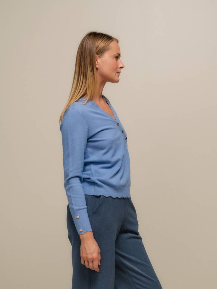 SMF - Wholesale Knit Sweater - Women's - 249186 - CACHE COEUR 50%VI 28%NY 22%PE27