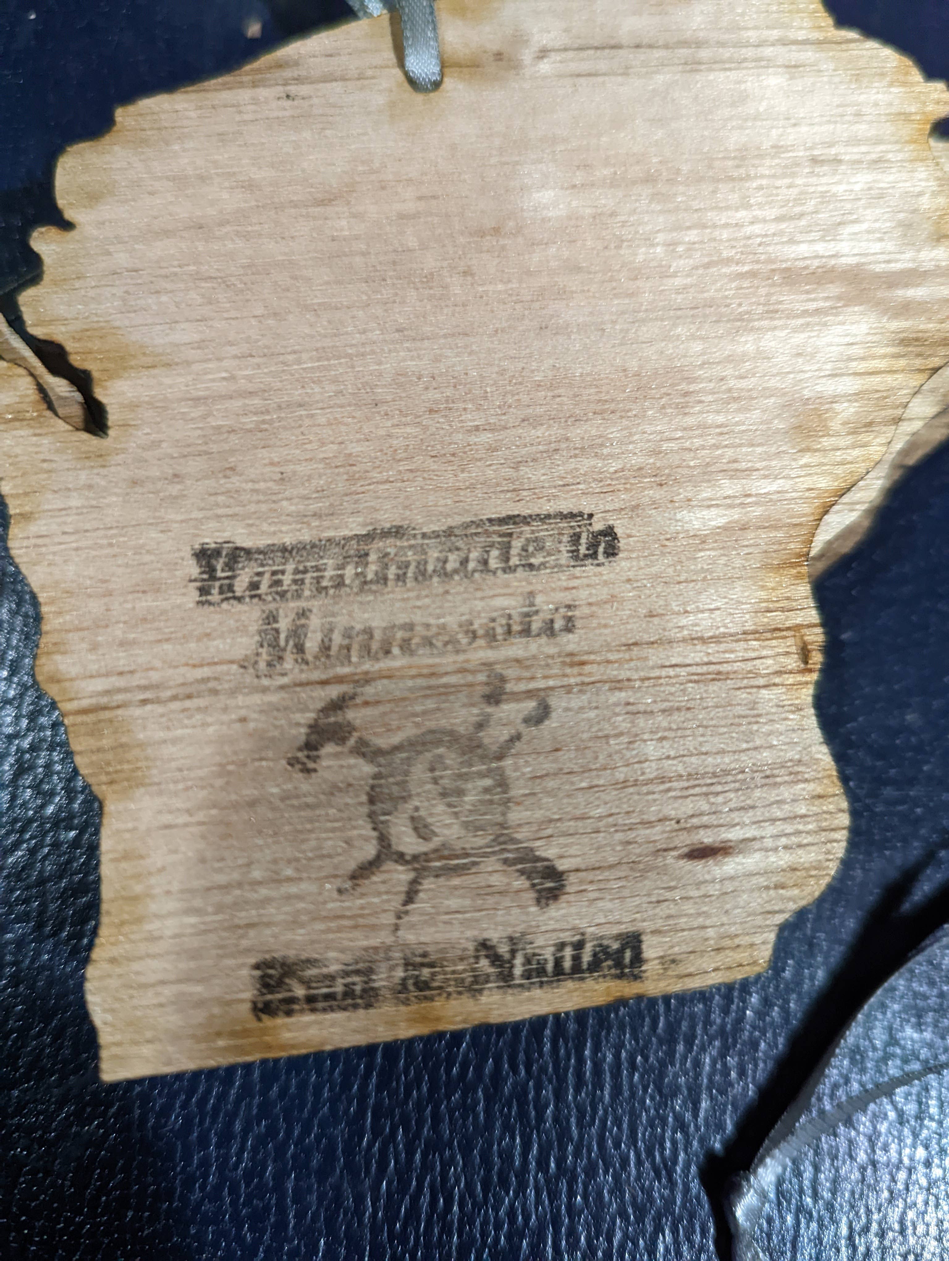 Knit and Nailed - Wholesale Ornament - Wisconin Wood Ornament Art 5" varieties8