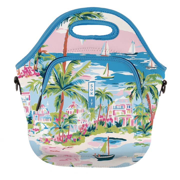 LunchTote XL - Beachside Bliss for wholesale by Sok-It Wholesale