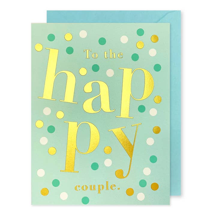 Happy Couple Congrats for wholesale by J.Falkner Cards