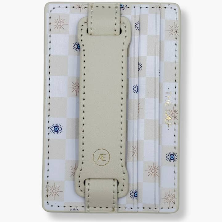 Beige Evil Eye/Sun Hoop Wallet MagSafe (RFID) and other Purchase Wholesale x over bag. Free Returns & Net 60 Terms on Faire trending on Faire.