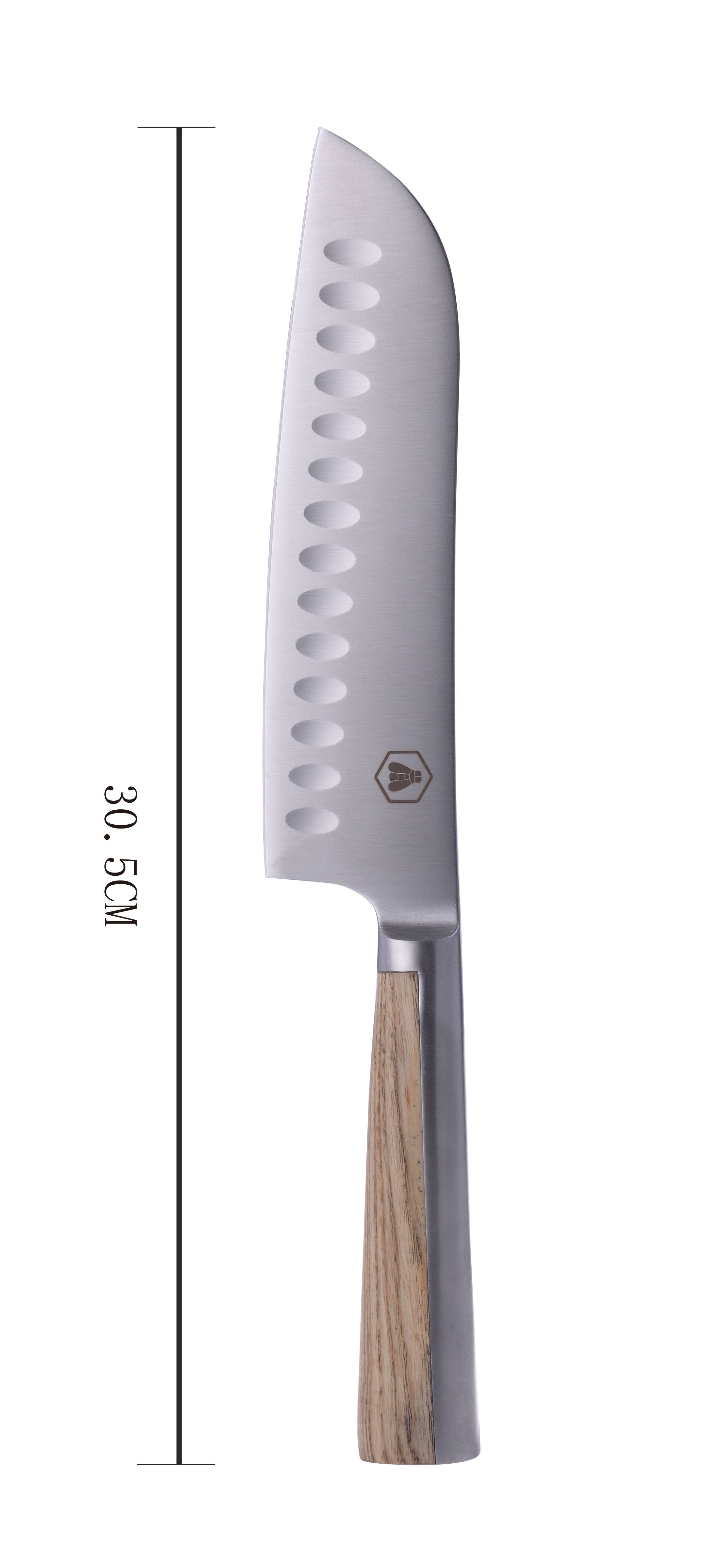 Laguiole - Wholesale Kitchen/Utility Knife - Laguiole Santoku Chef's Knife5