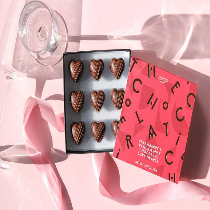 cuillère à chocolat chaud noir mini chamallow cœur • La fabrik'aux chocolats